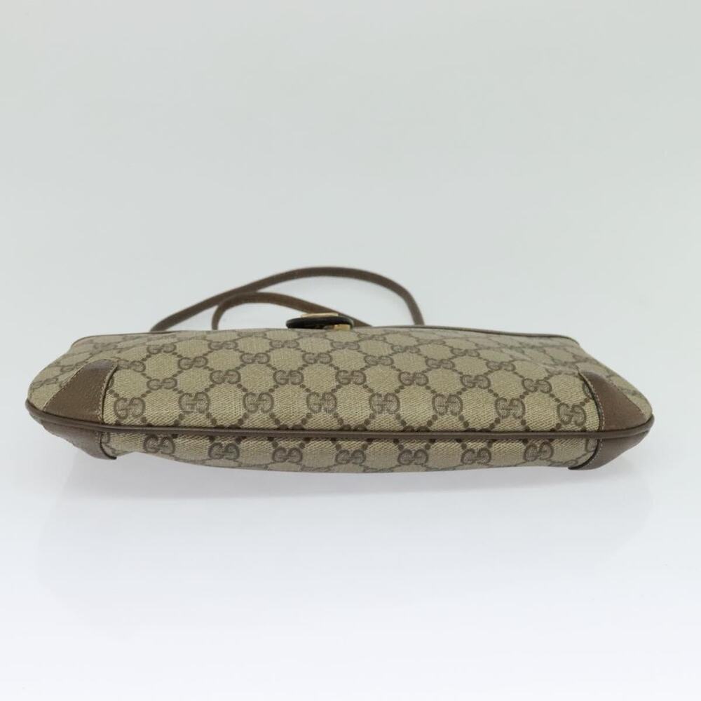 GUCCI GG Supreme Web Sherry Line Shoulder Bag Pvc Beige 904 02 026 - Picture 9 of 16